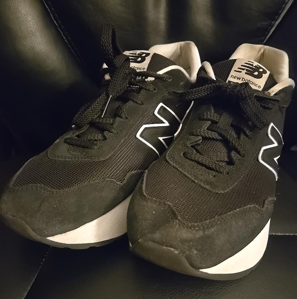 New Balance U849 Men’s 10.5 Black White Sneakers Running Athletic Shoes